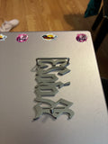 Hebilla plateada personalizada